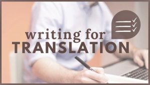 Show writing translation